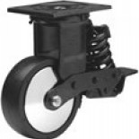 Spring Loaded Caster Shock Absorbing Caster